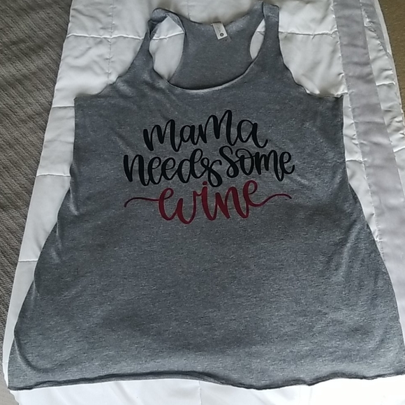 Tops - Mama needs some wine tank
